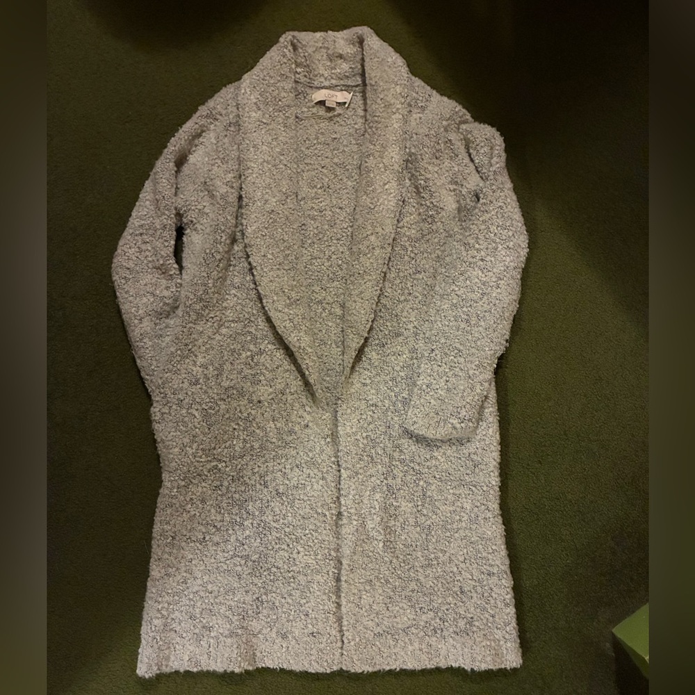 LOFT Soft Gray Women's Cardigan